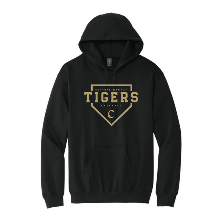 Central Magnet Baseball Homeplate Hoodie