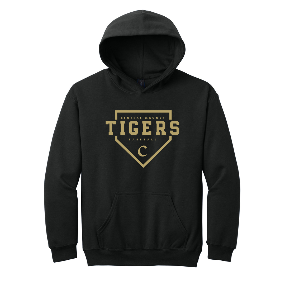 Central Magnet Baseball Homeplate Hoodie