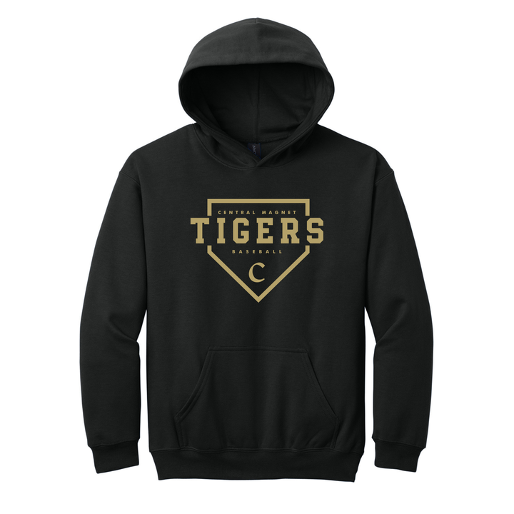 Central Magnet Baseball Homeplate Hoodie