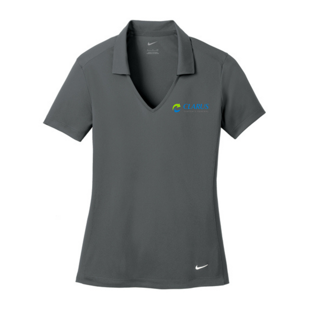 Nike Women's Dri-Fit Vertical Mesh Polo | Clarus Contents