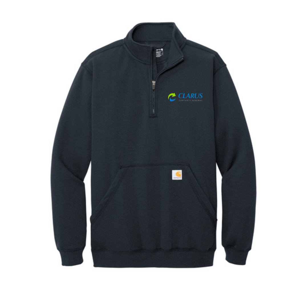Carhartt Midweight 1/4-Zip Mock Neck Sweatshirt | Clarus Contents
