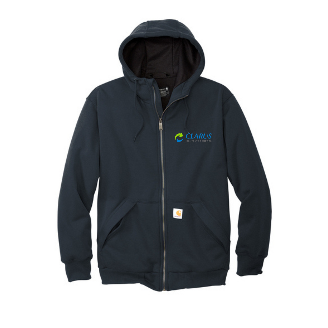 Carhartt Midweight Thermal-Lined Full-Zip Sweatshirt | Clarus Contents