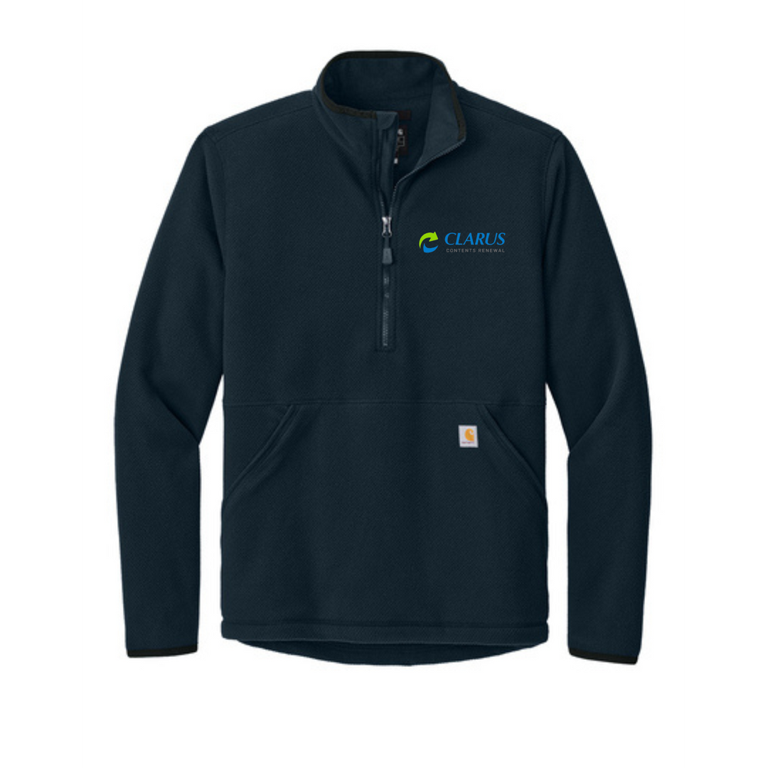 Carhartt Textured 1/2-Zip Fleece Jacket | Clarus Contents