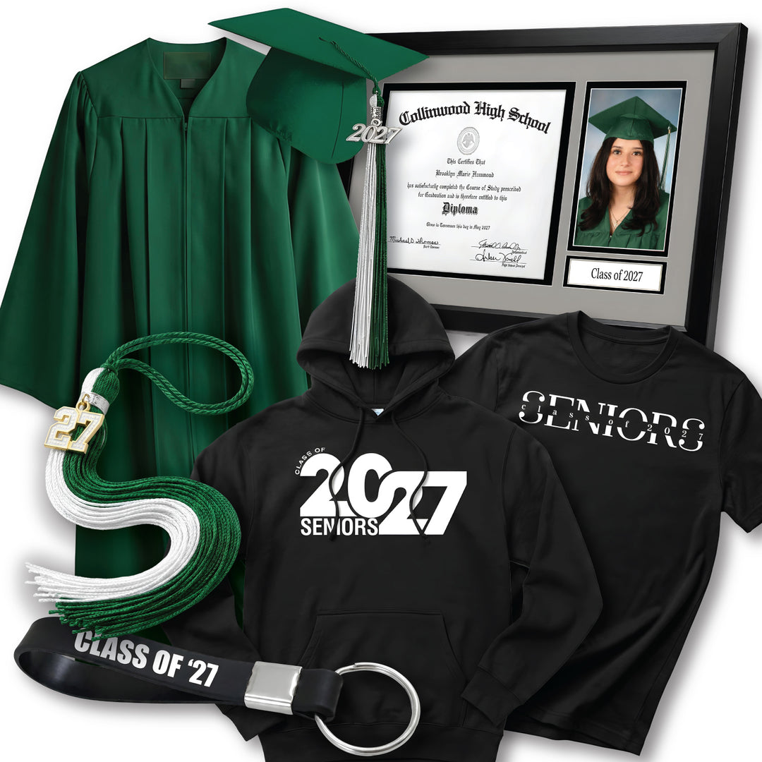 Cap & Gown Deluxe Package | Collinwood High School