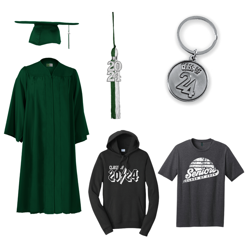Cap & Gown Essential Package | Green Hill High School