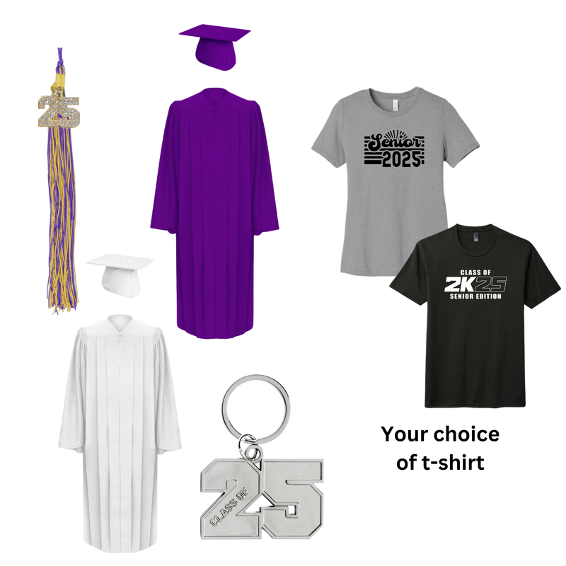 Cap & Gown Basic Package | Riverside Christian Academy