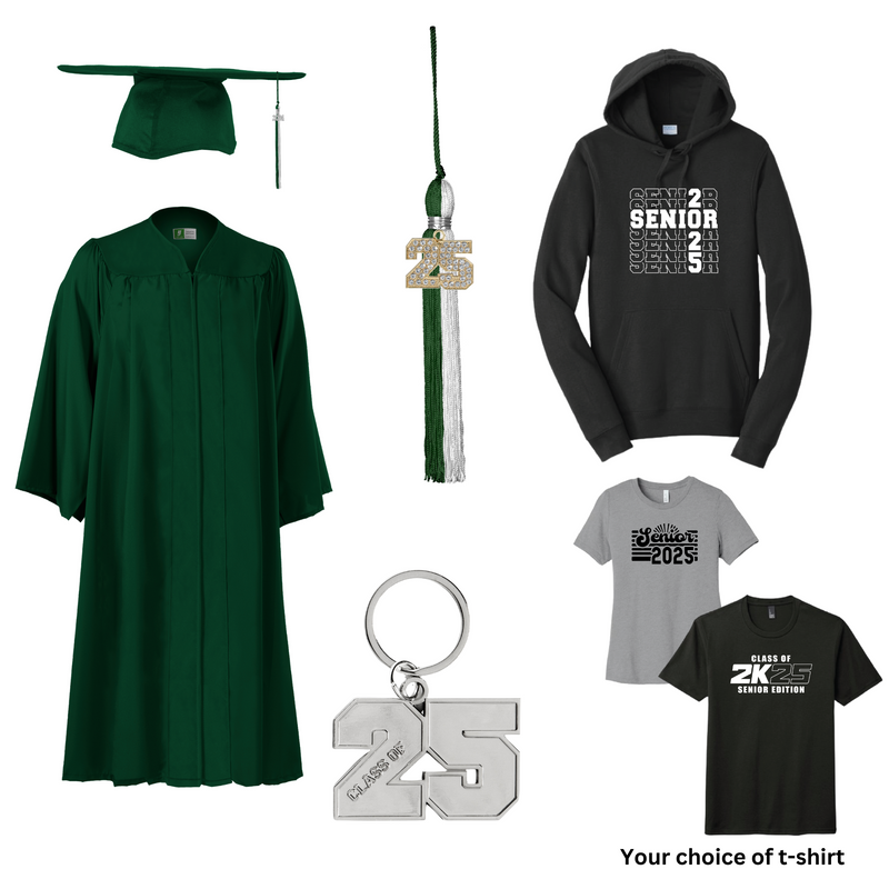 Cap & Gown Essential Package | Collinwood High School