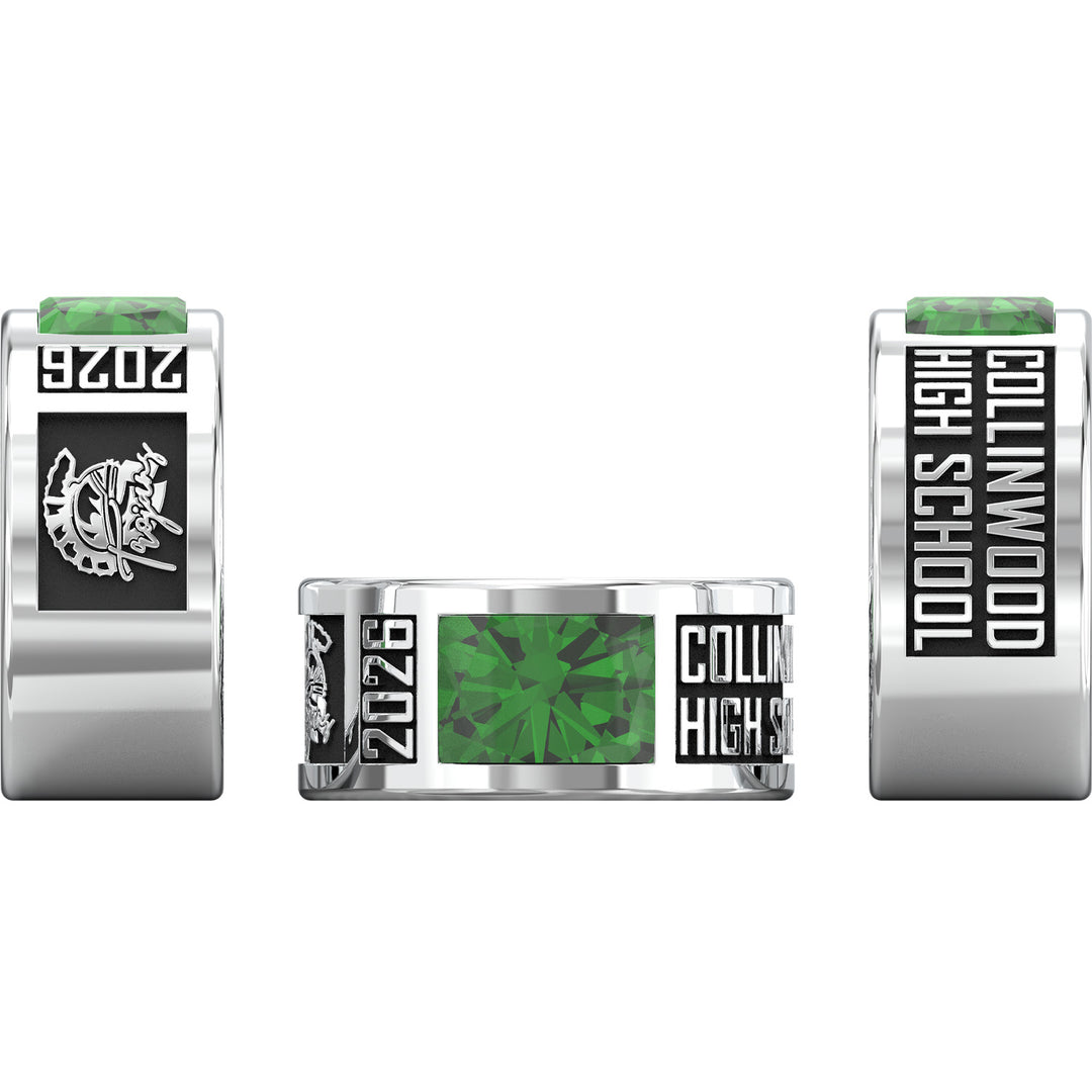 Class Ring - Band Style | Collinwood High School