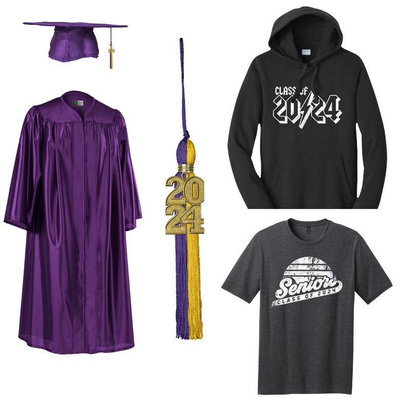 Cap & Gown Basic Package | Columbia Central High School