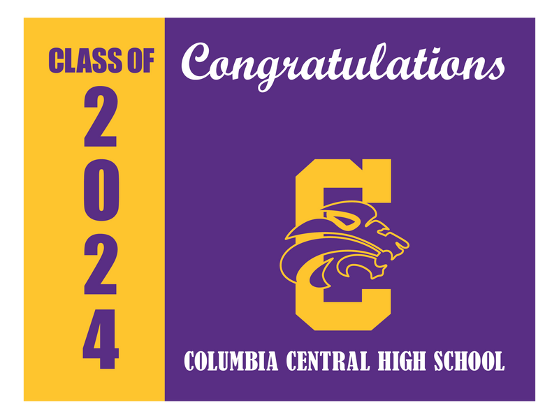 Yard Sign | Columbia Central High School