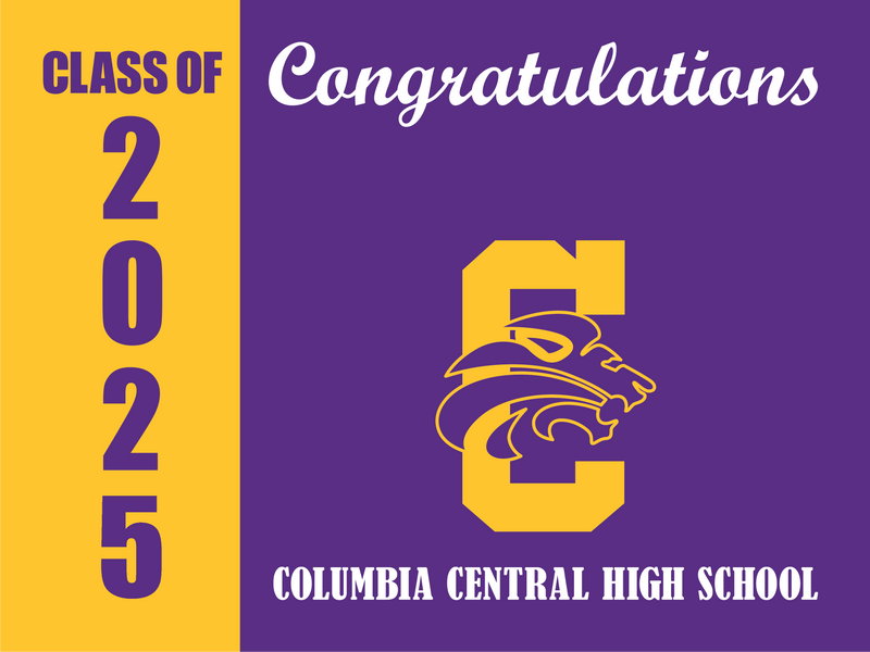 Yard Sign | Columbia Central High School