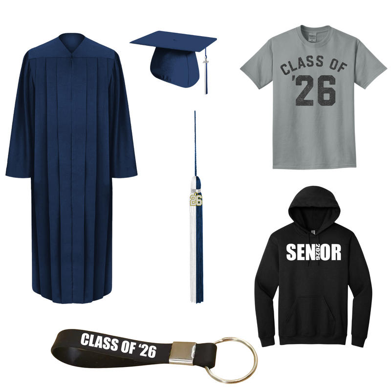 Cap & Gown Essential Package | MiaPrep Online High School