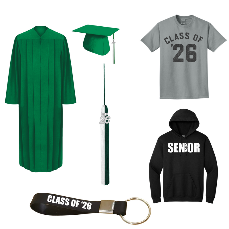 Cap & Gown Essential Package | Collinwood High School