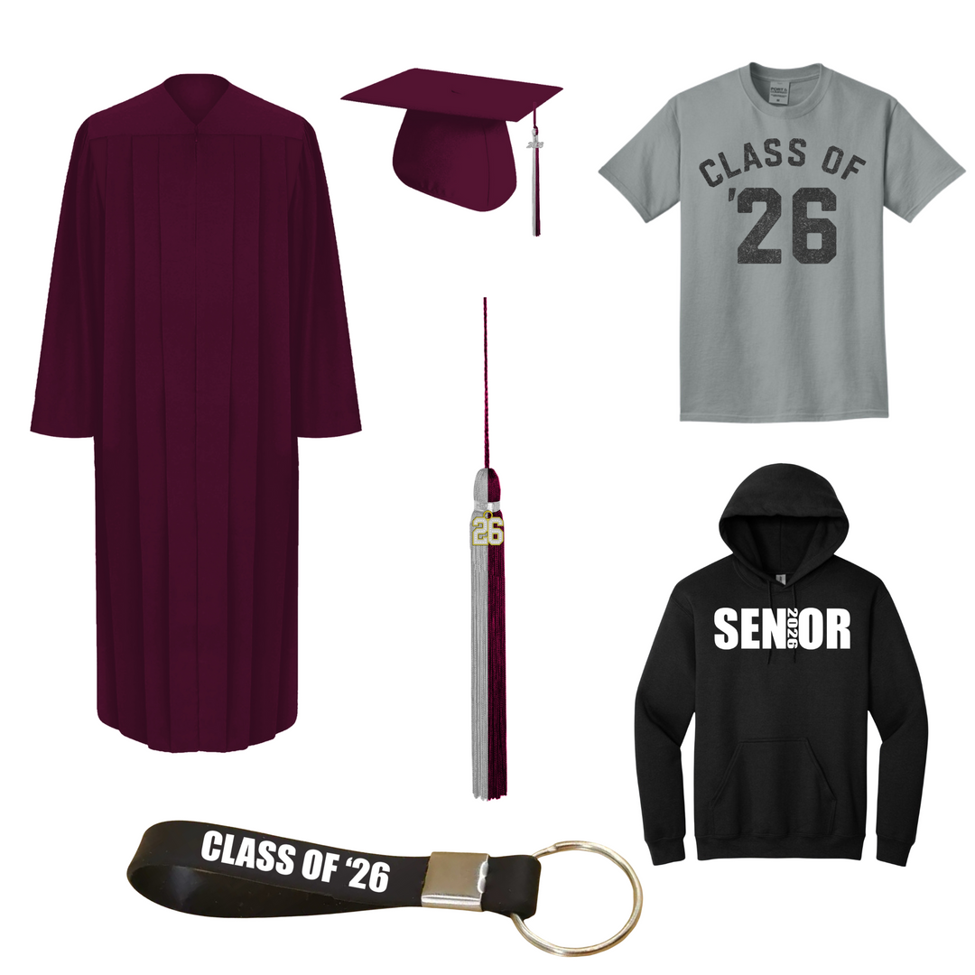 Cap & Gown Essential Package | Memphis Academy of Science and Engineering
