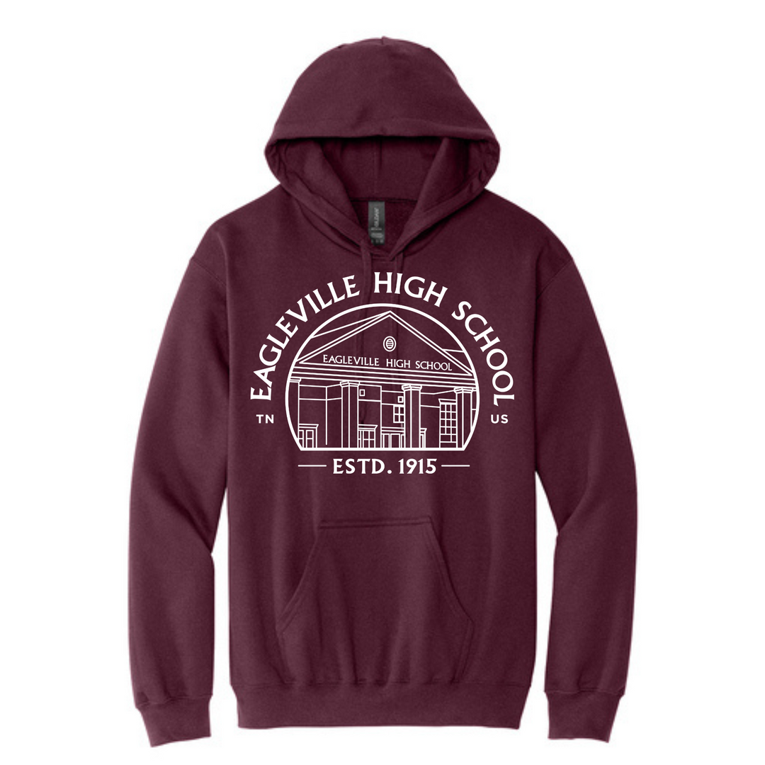 Community Softstyle Hoodie | Eagleville Football 2026