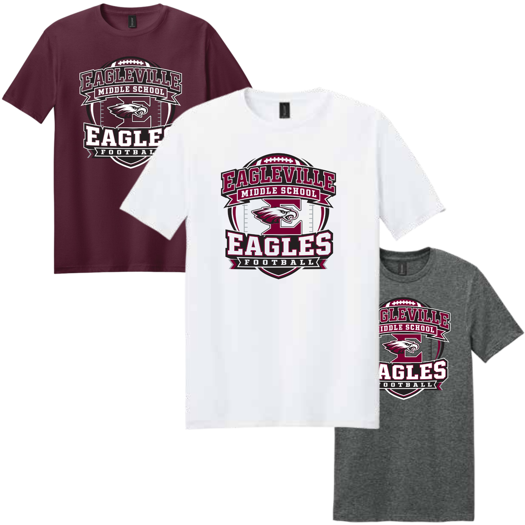 Middle School Roster Unisex Softstyle Tee | Eagleville Football 2026