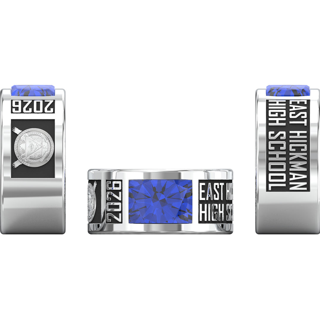 Class Ring - Band Style | East Hickman High School