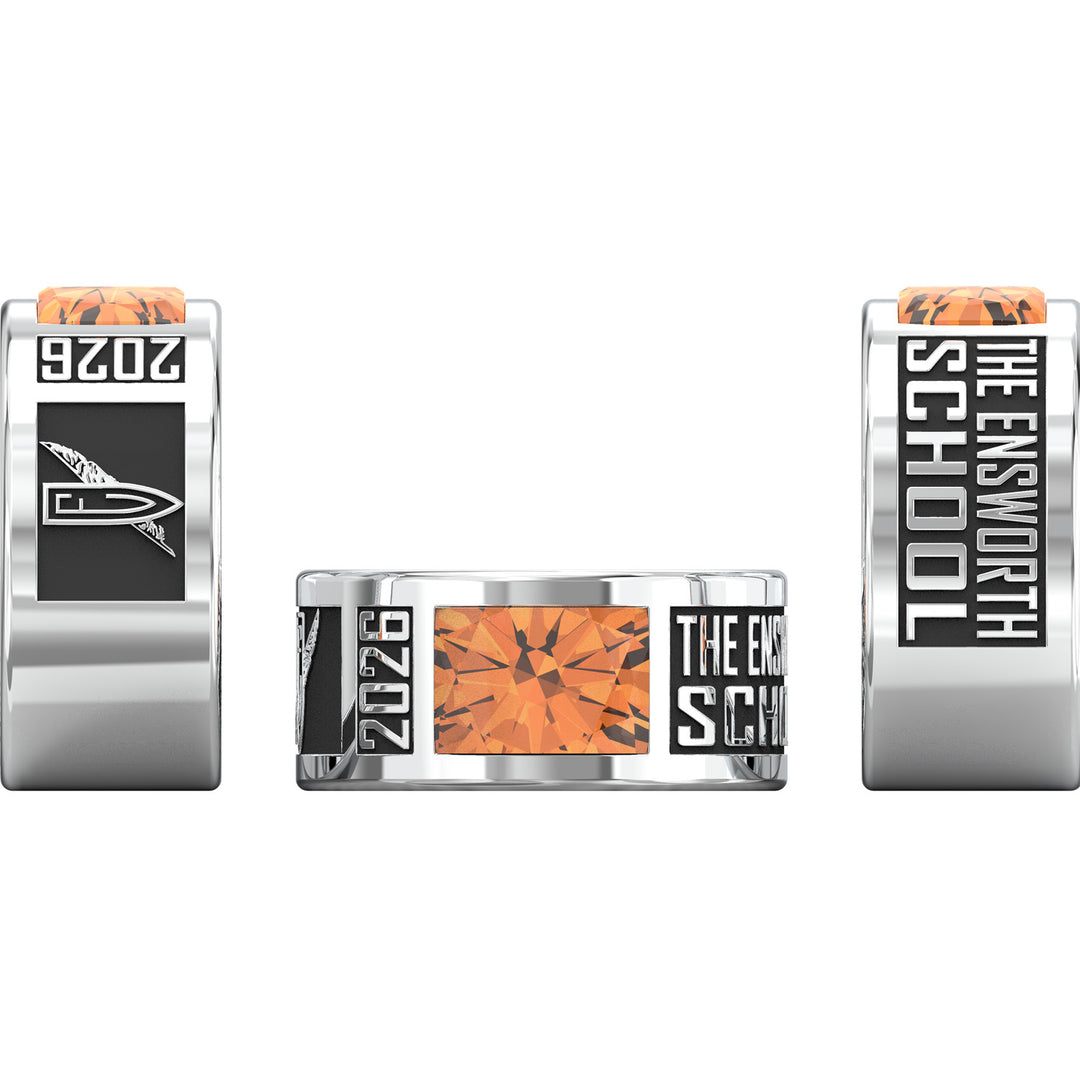 Class Ring - Band Style | The Ensworth School