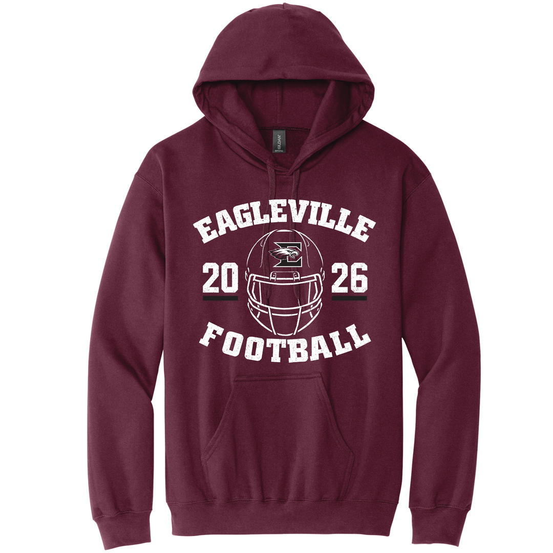 Eagleville Pride Softstyle Hoodie | Eagleville Football 2026