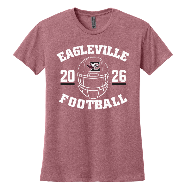 Eagleville Pride Ladies Relaxed Tee | Eagleville Football 2026