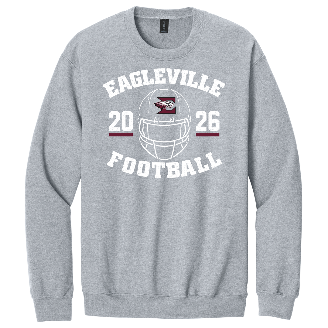 Eagleville Pride Softstyle Crewneck Sweatshirt | Eagleville Football 2026