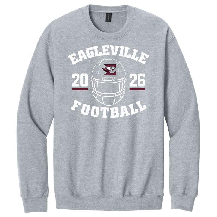 Eagleville Pride Softstyle Crewneck Sweatshirt | Eagleville Football 2026