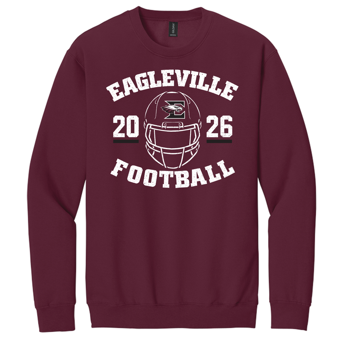 Eagleville Pride Softstyle Crewneck Sweatshirt | Eagleville Football 2026