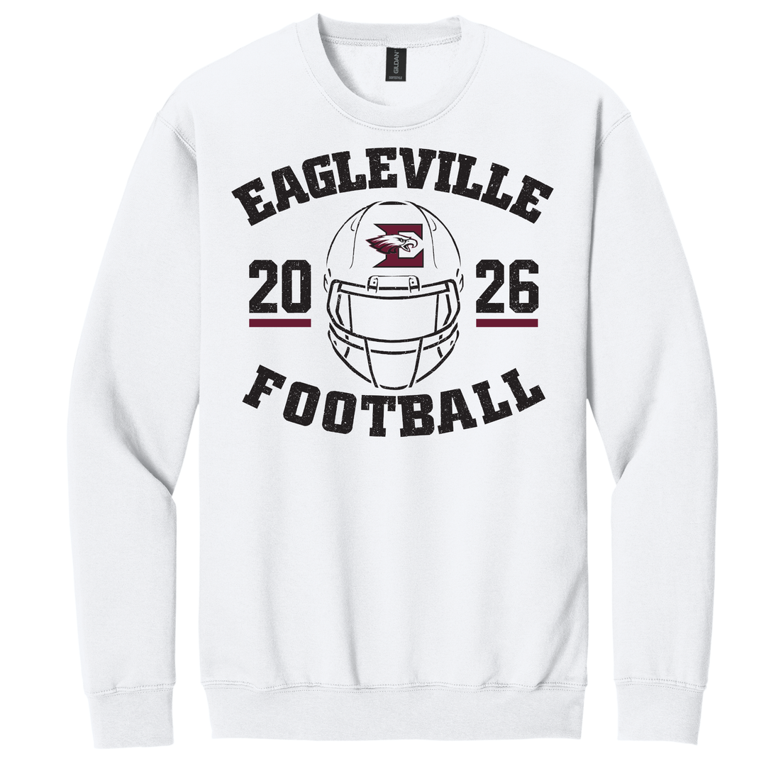Eagleville Pride Softstyle Crewneck Sweatshirt | Eagleville Football 2026