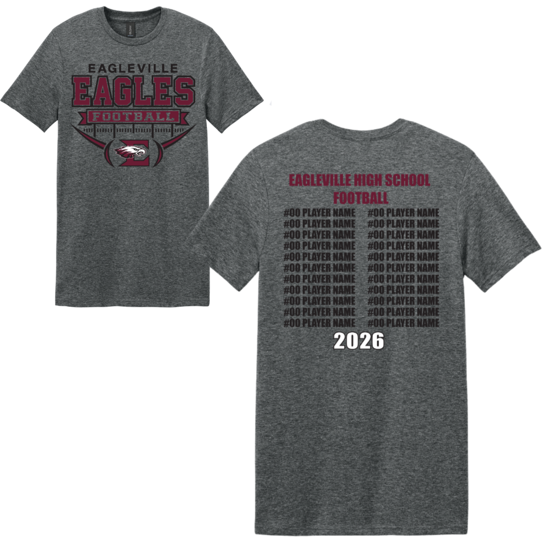 Roster Unisex Softstyle Tee | Eagleville Football 2026