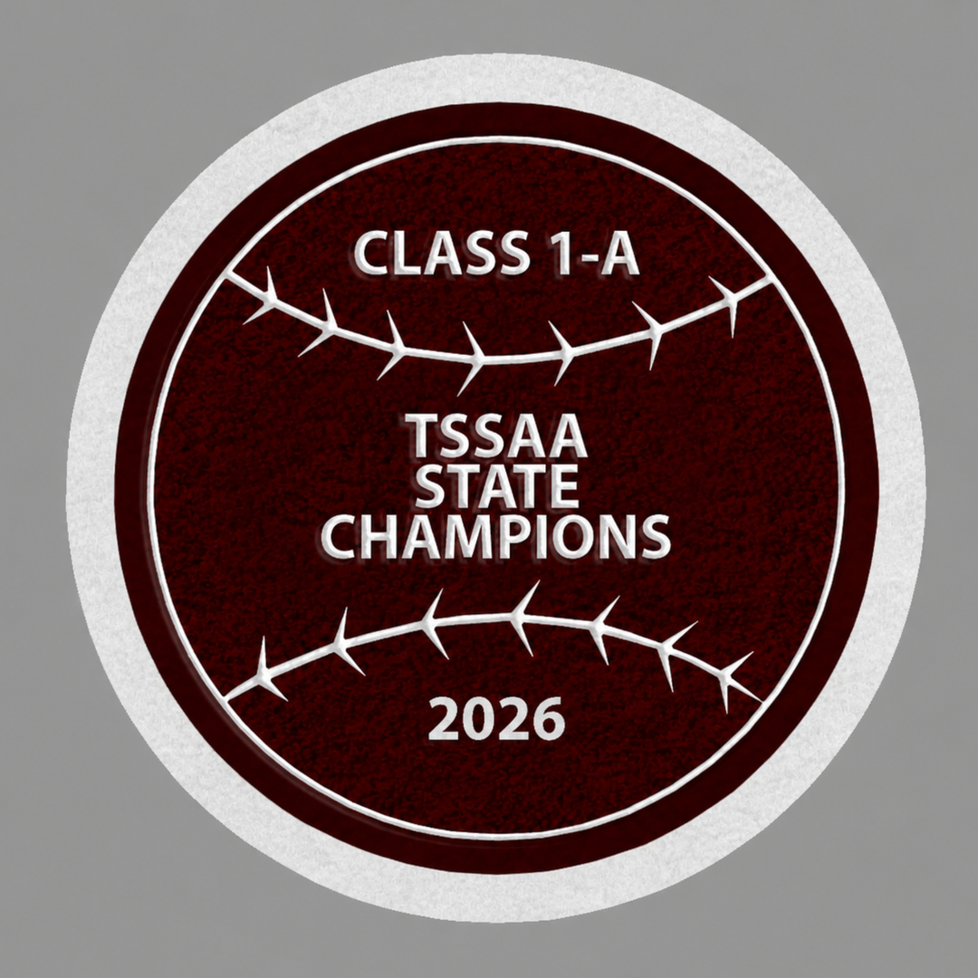 Softball Letter Jacket Patch | Eagleville Baseball and Softball State Champs