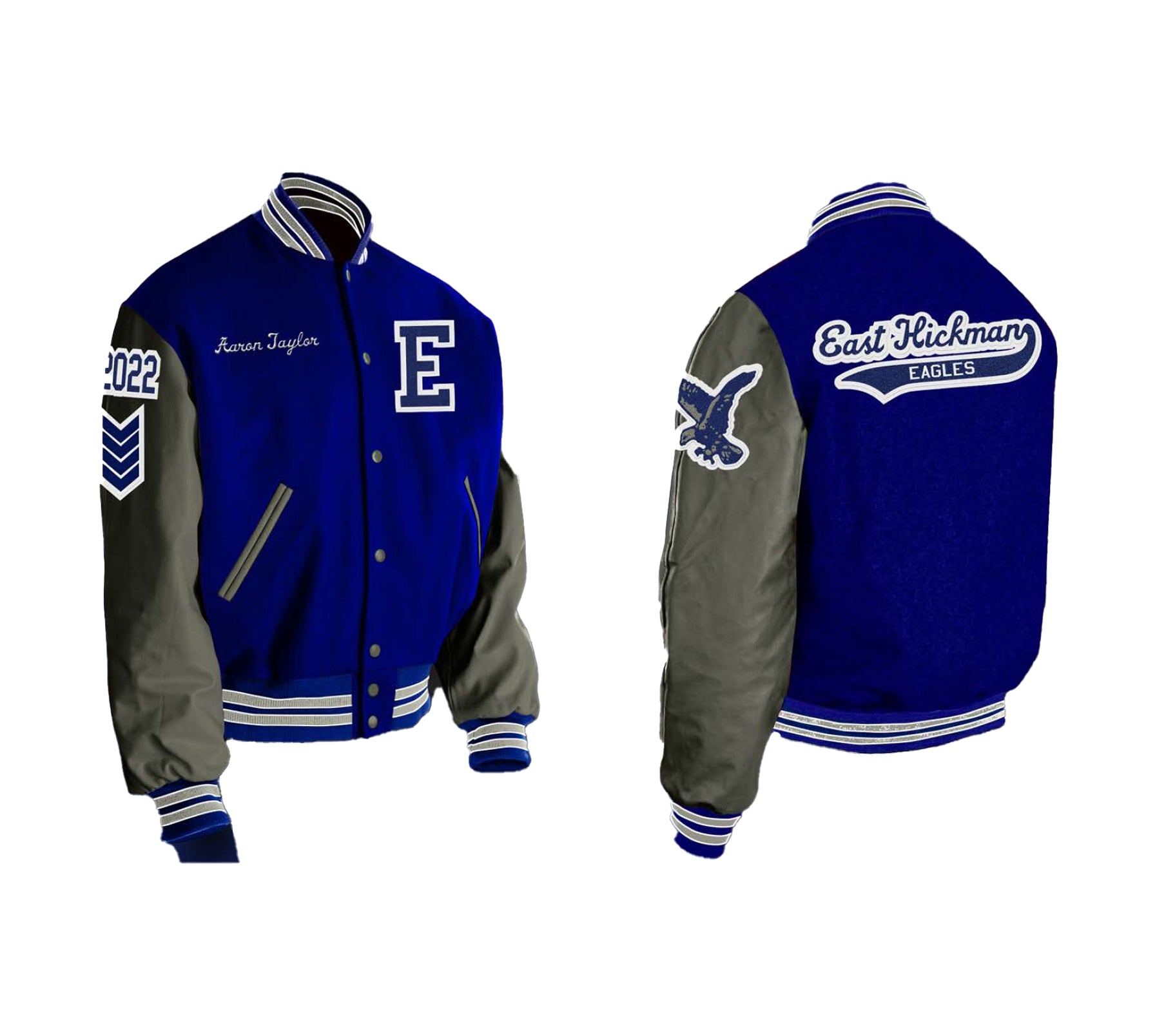 East Hickman High School Jacket Builder | Deluxe Package – JHA Company Shop