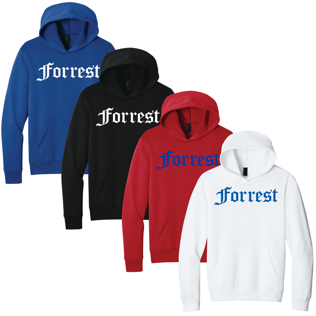 Old English Hoodie | Forrest High School Spirit Store