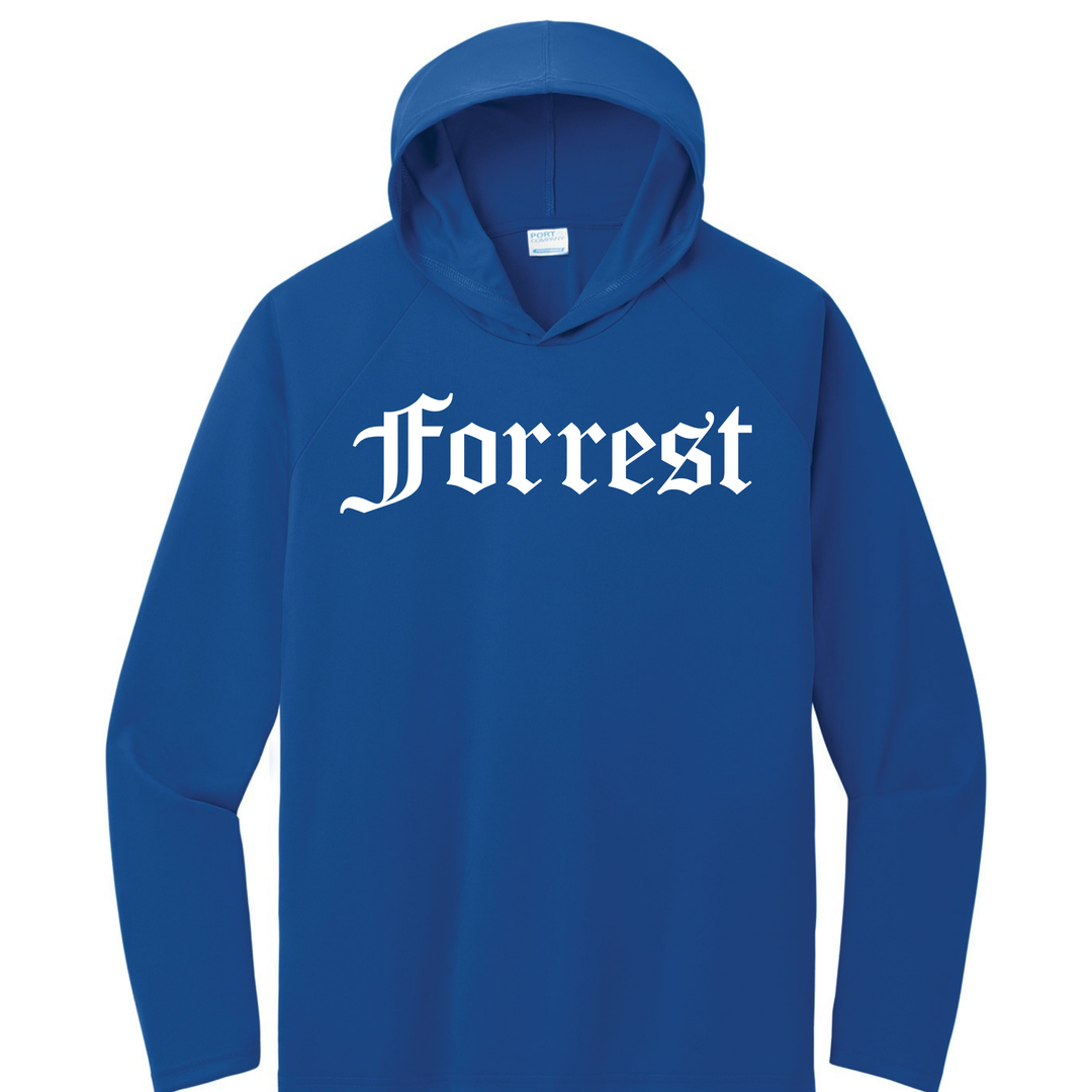 Old English Performance Hoodie | Forrest High School Spirit Store