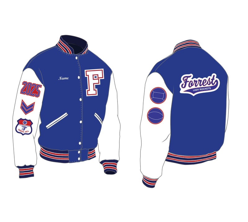 Forrest High School Jacket Builder | Deluxe Package