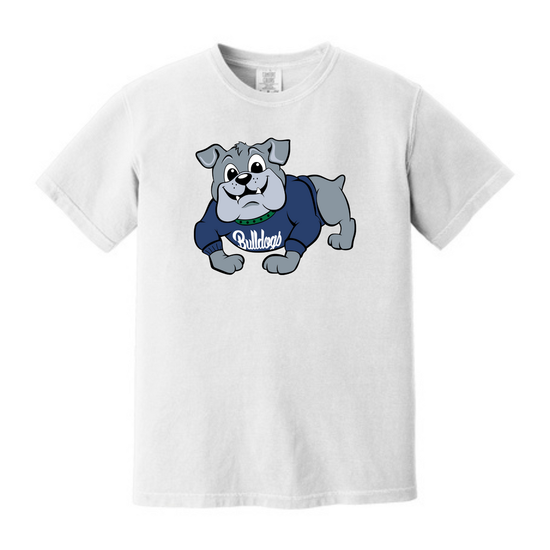 Bulldog with Green Collar T-Shirt | Big Ridge Elementary School