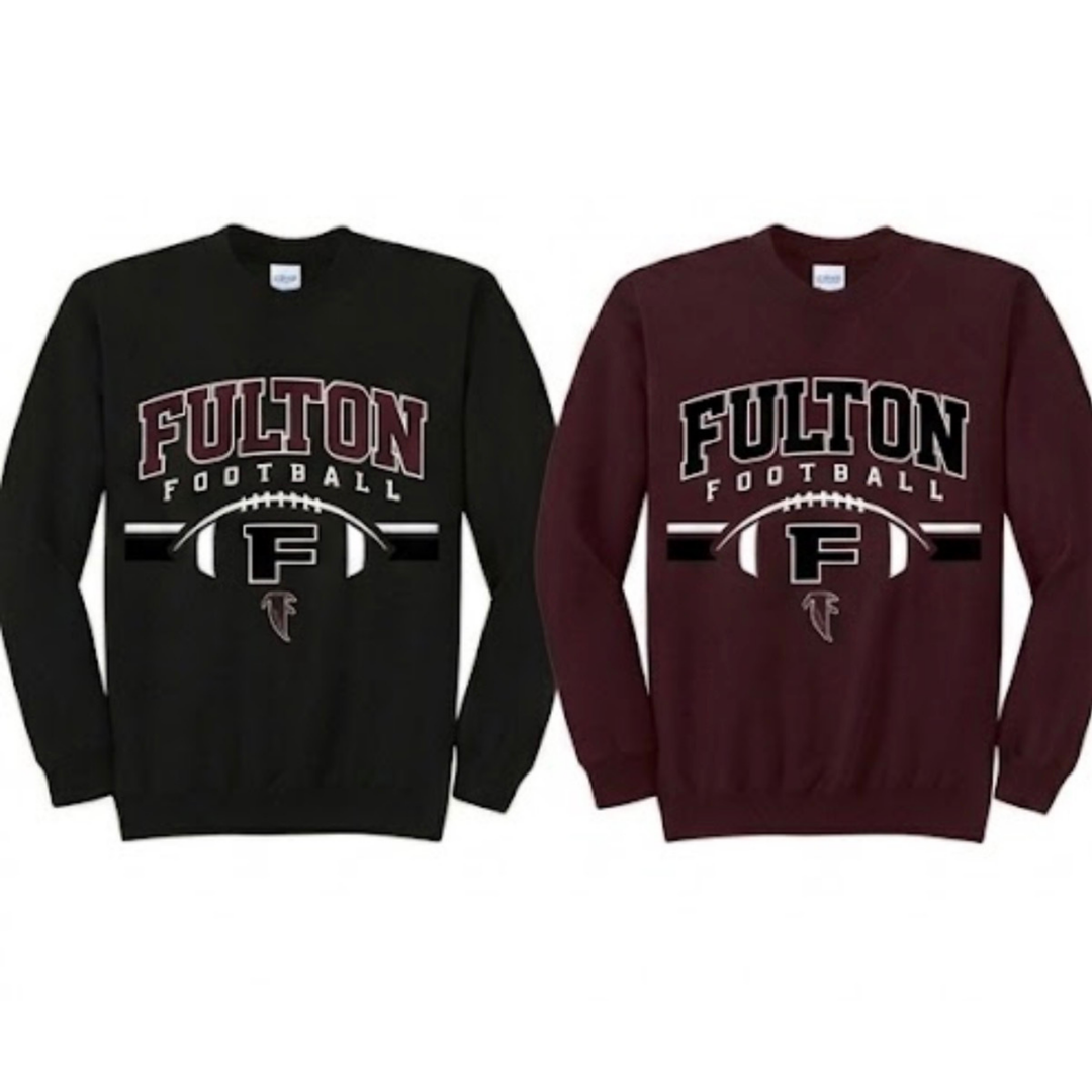 Fulton Football Crew Sweatshirt | Fulton High School