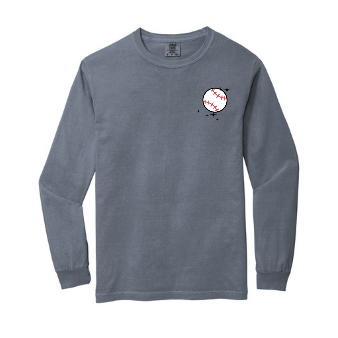Game Day Long Sleeve Comfort Colors | Murfreesboro Little League
