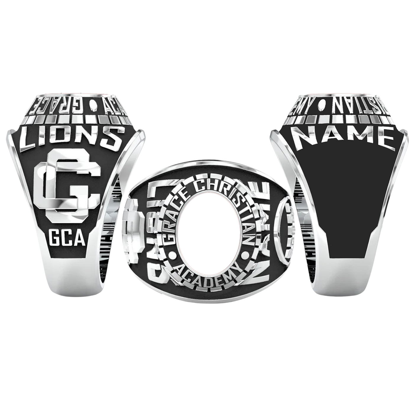 Class Ring - Traditional Style | Grace Christian Academy Franklin