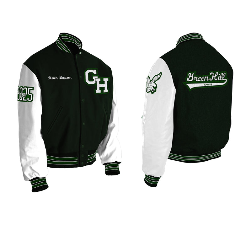 Green Hill High School Jacket Builder | Deluxe Package