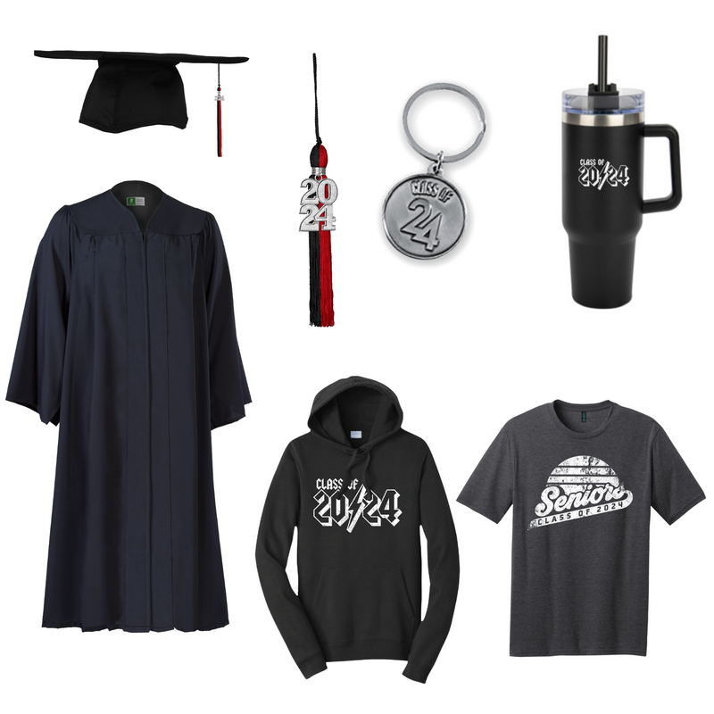 Cap & Gown Deluxe Package | Hickman County High