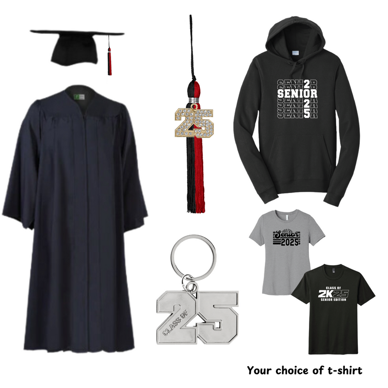 Cap & Gown Essential Package | Hickman County High