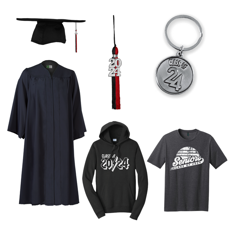 Cap & Gown Essential Package | Hickman County High