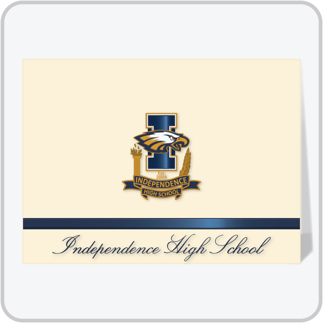 10 Pack Announcement with Envelopes | Independence High School