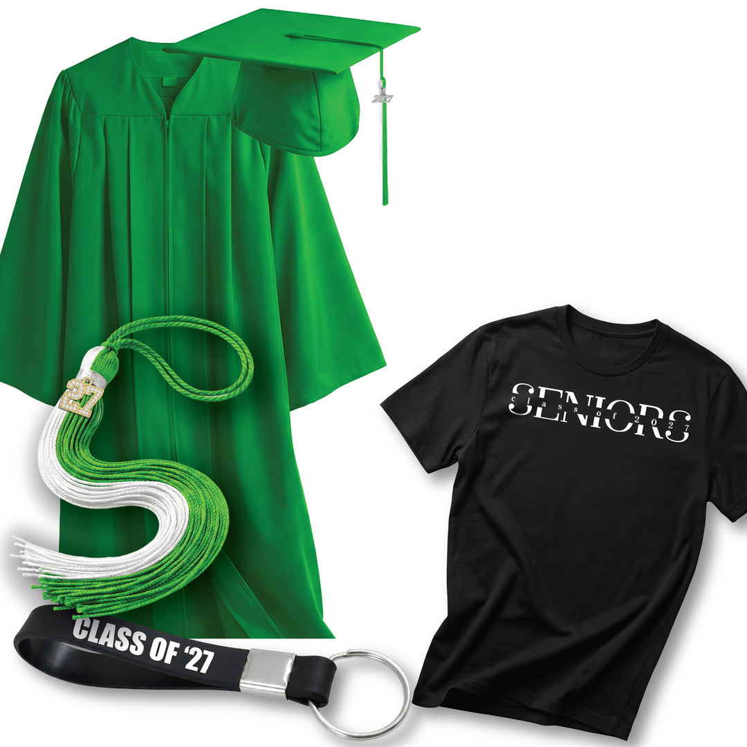 Cap & Gown Basic Package | Lead Academy