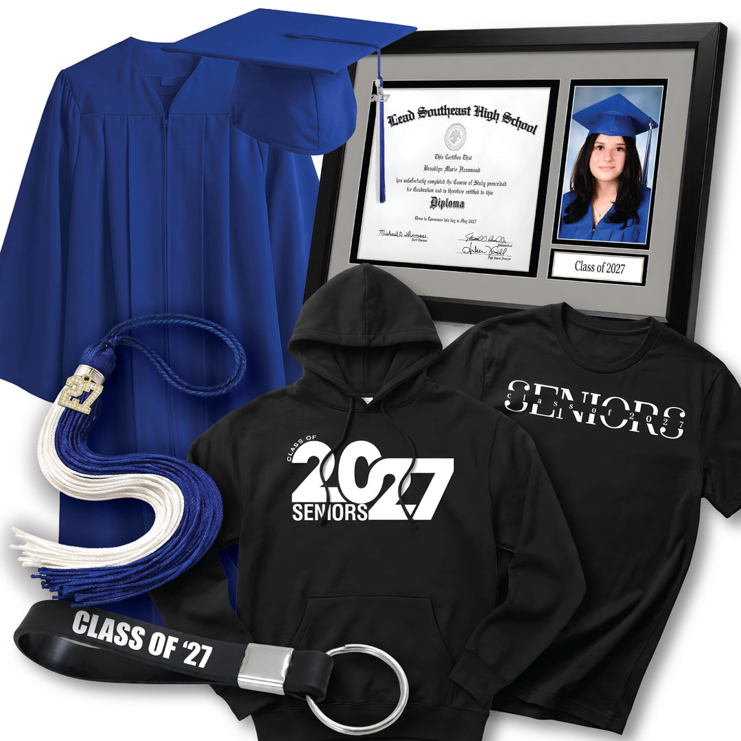 Cap & Gown Deluxe Package | Lead Southeast High School