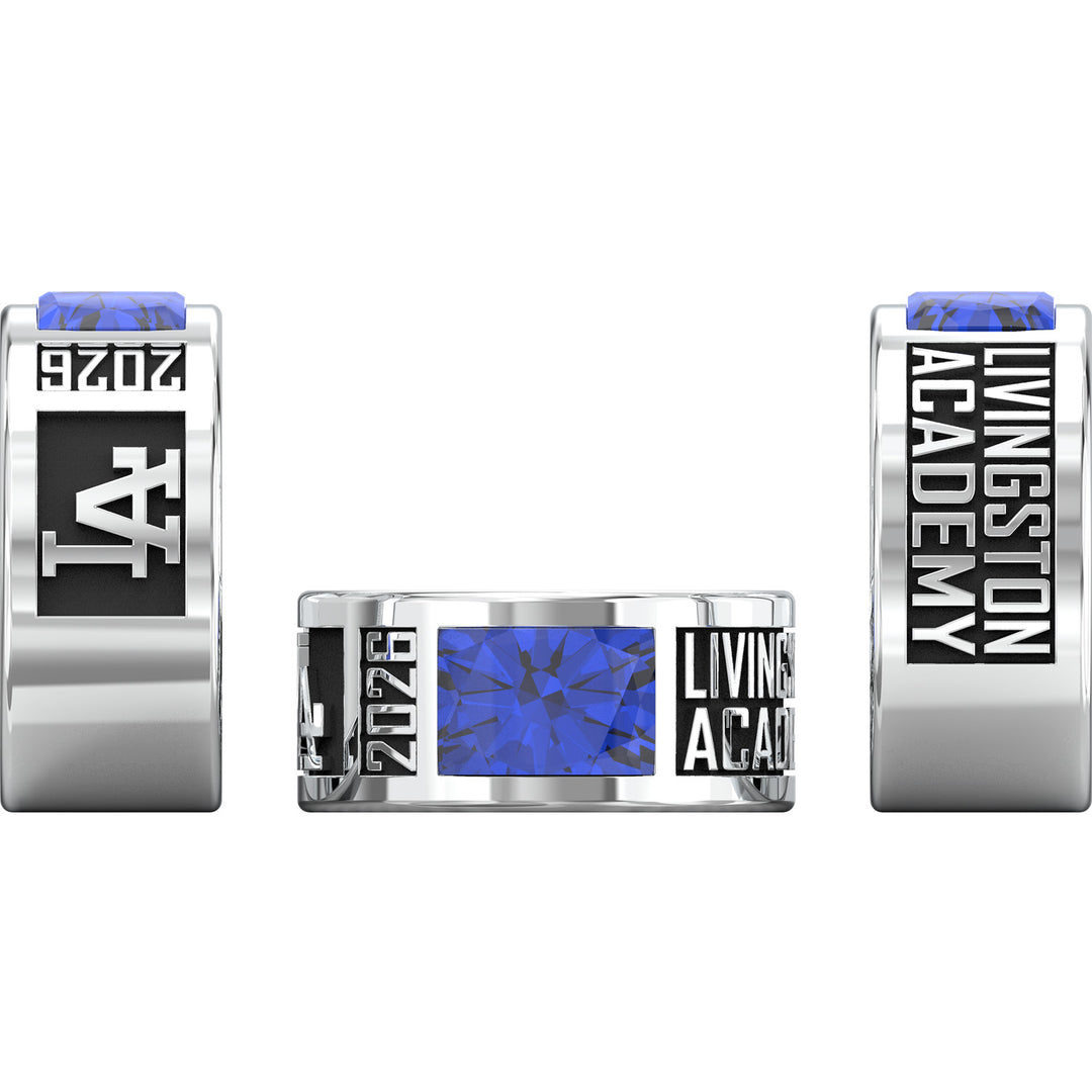Class Ring - Band Style | Livingston Academy