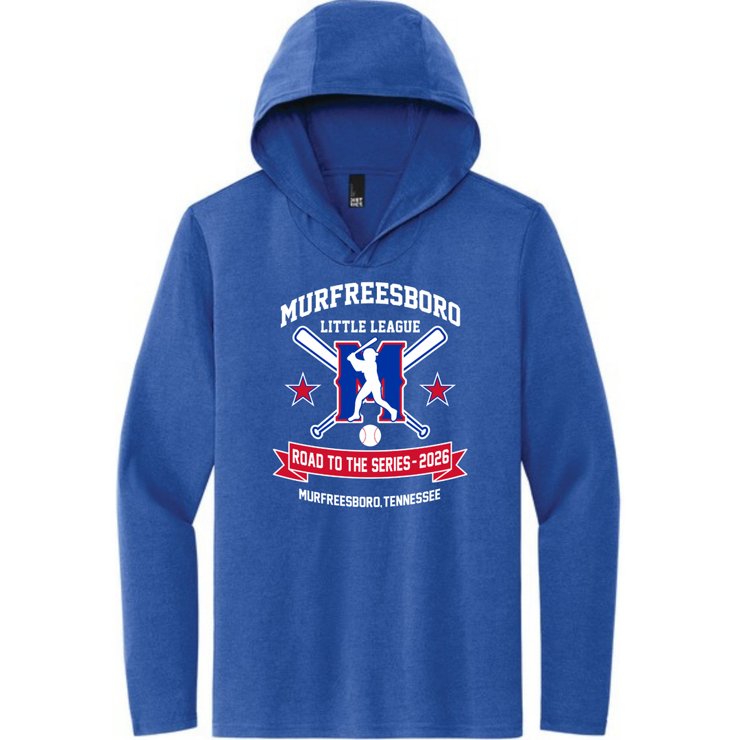 Murfreesboro Little League Baseball Hooded Long Sleeve | Murfreesboro Little League