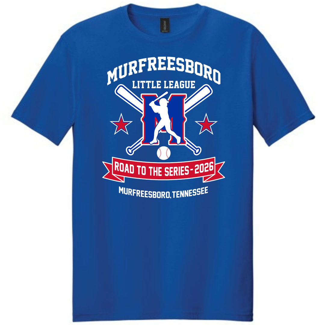 Murfreesboro Little League Baseball T-Shirt | Murfreesboro Little League