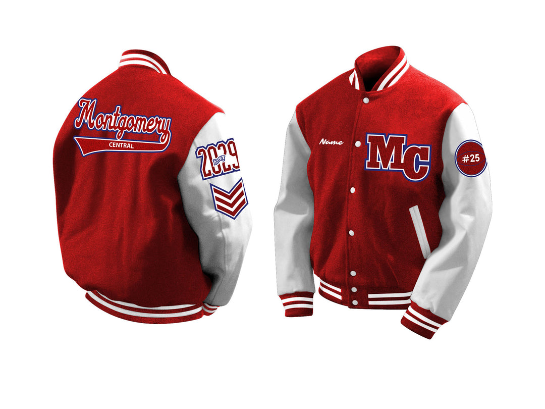 Montgomery Central High School Letter Jacket Builder | Deluxe Package