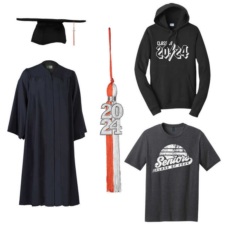 Cap & Gown Basic Package | Middle Tennessee Christian School